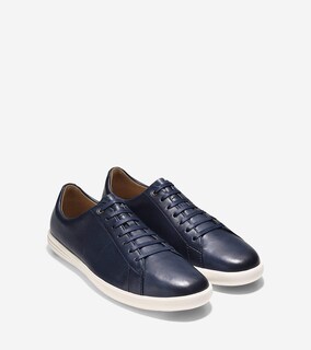 Foto 7 | Zapatos Cole Haan Grand Crosscourt Ii De Piel Azul Marino Talla 14 - Venta Internacional.