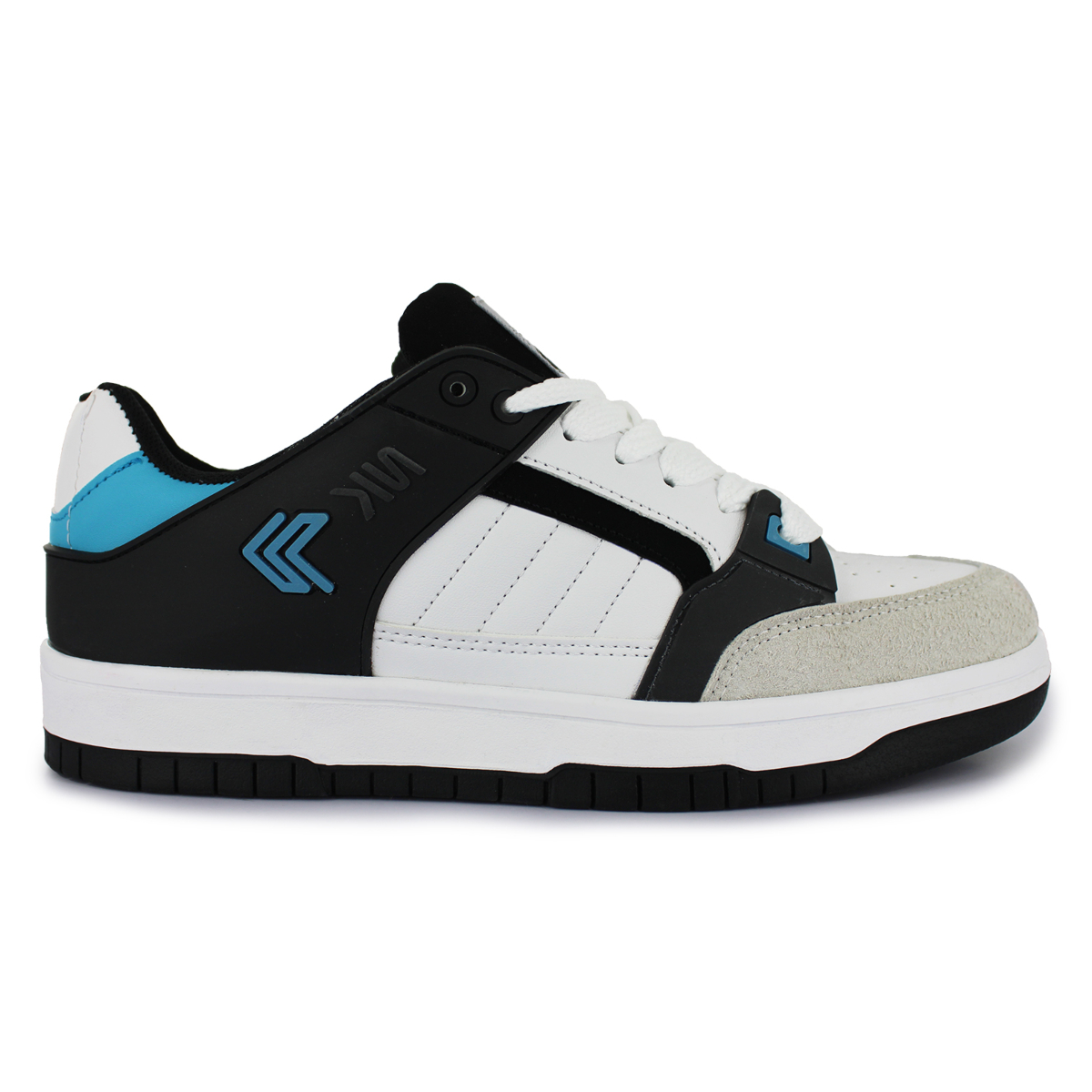 Foto 4 pulgar | Tenis Casual Gris Azul Hombre Glodunk Newk