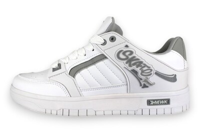 Foto 2 | Tenis Casual Blanco Gris Hombre Glodunk Newk