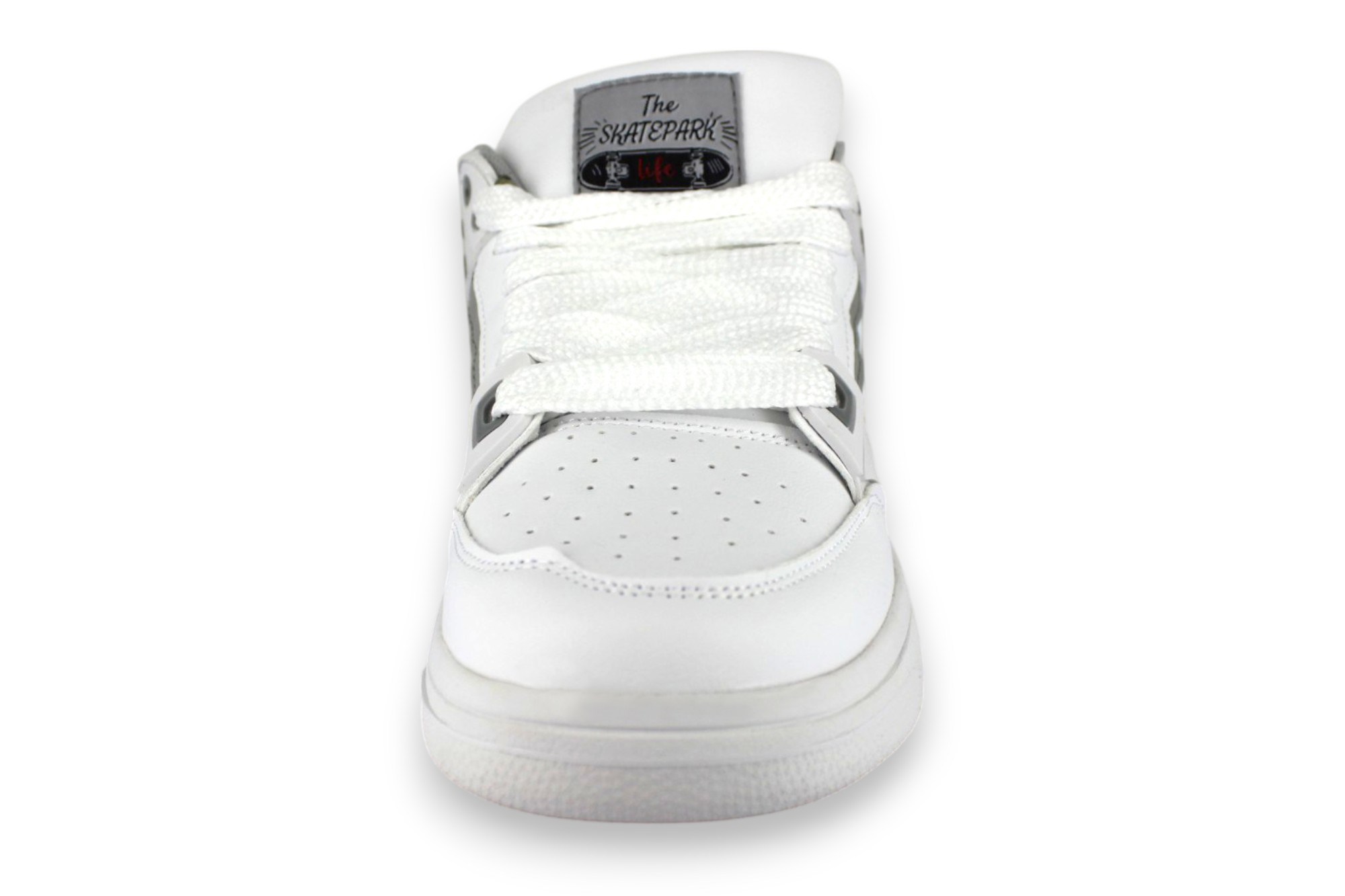 Foto 5 pulgar | Tenis Casual Blanco Gris Hombre Glodunk Newk