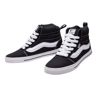 Foto 4 | Tenis Calzado Watanabe Color Negro Costuras Blancas Bota