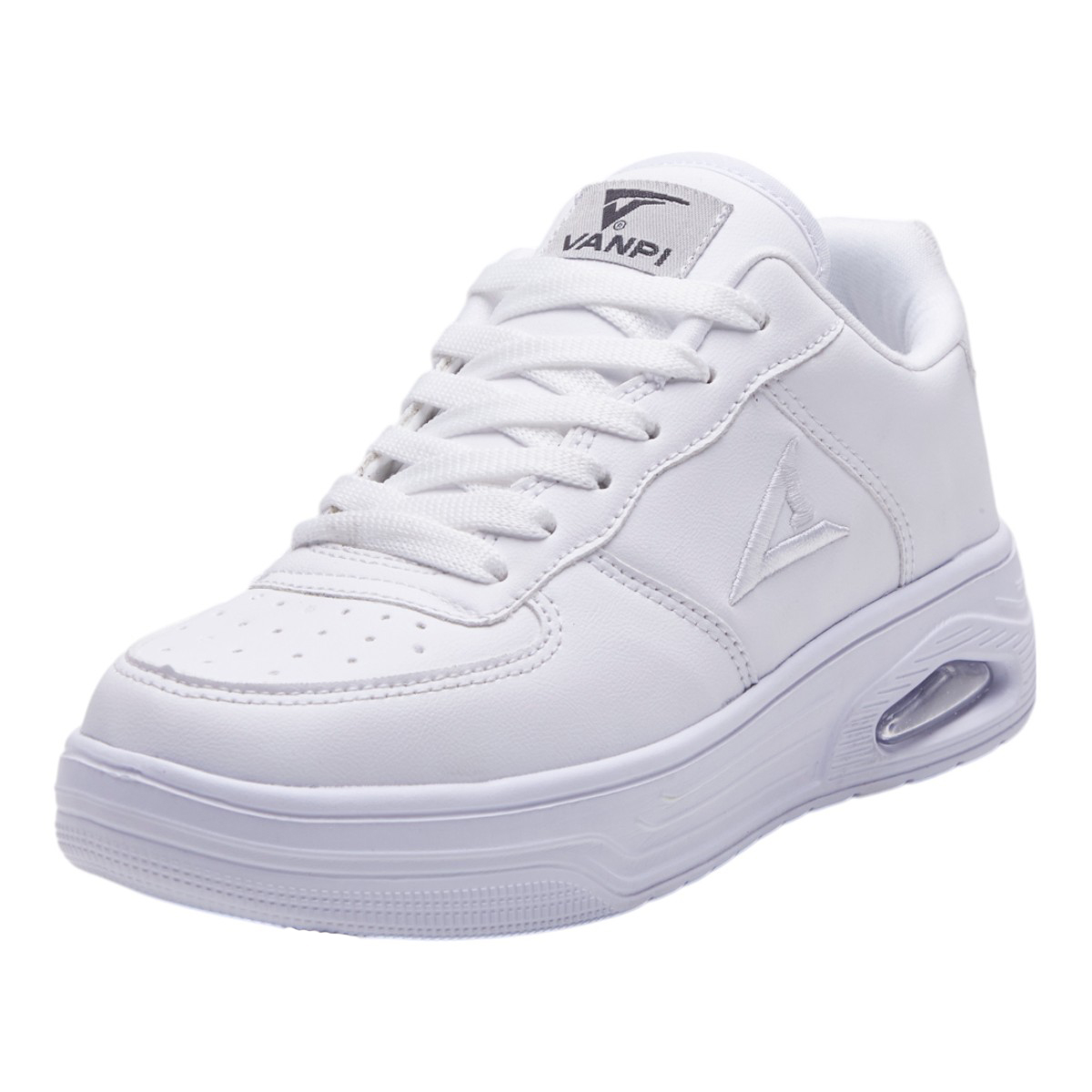 Foto 1 | Tenis Calzado Watanabe Color Blanco Tipo Piel