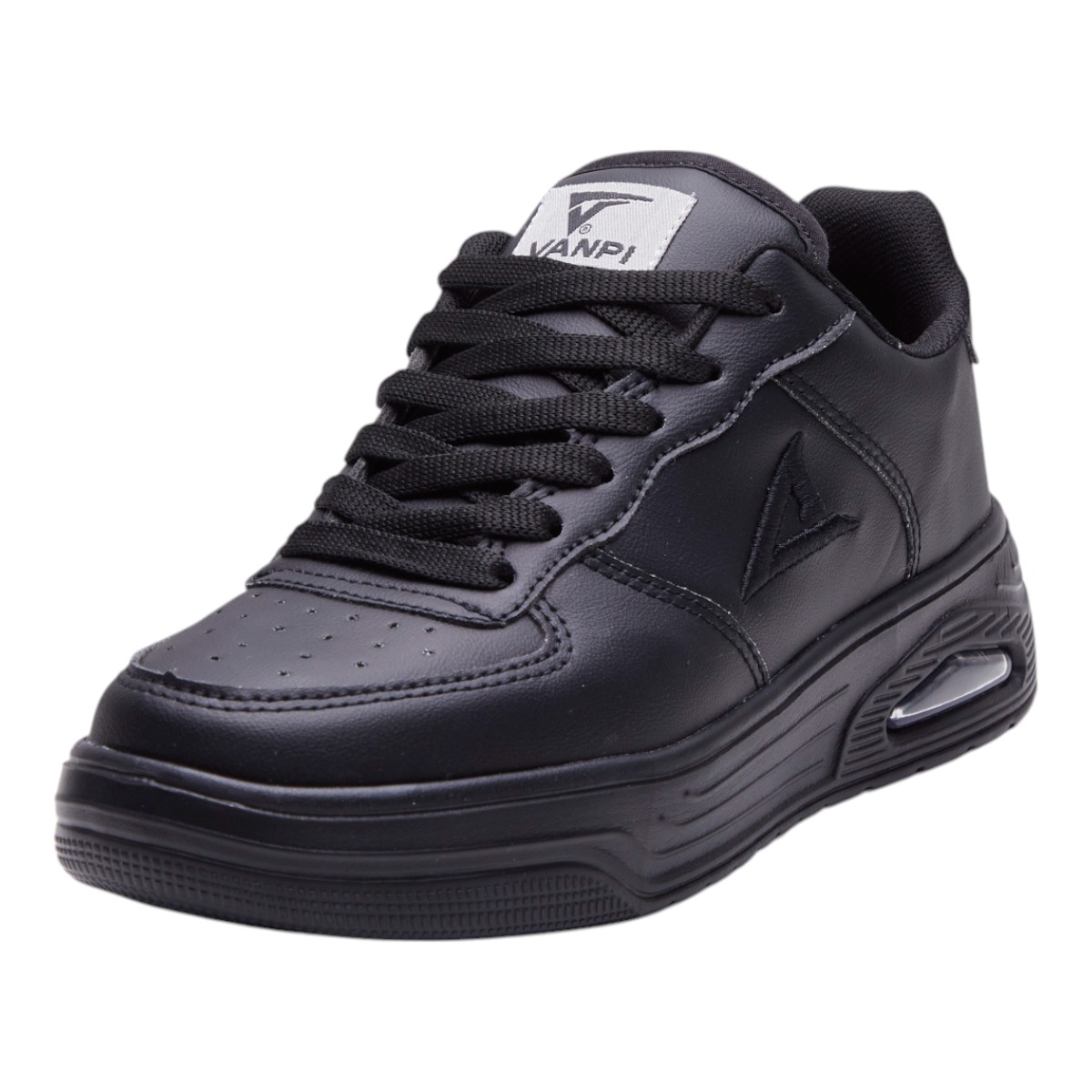 Tenis Calzado Watanabe Color Negro Tipo Piel