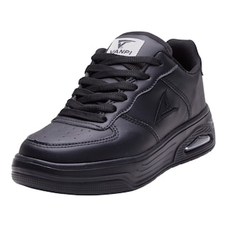 Foto 1 | Tenis Calzado Watanabe Color Negro Tipo Piel