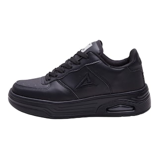 Foto 2 | Tenis Calzado Watanabe Color Negro Tipo Piel