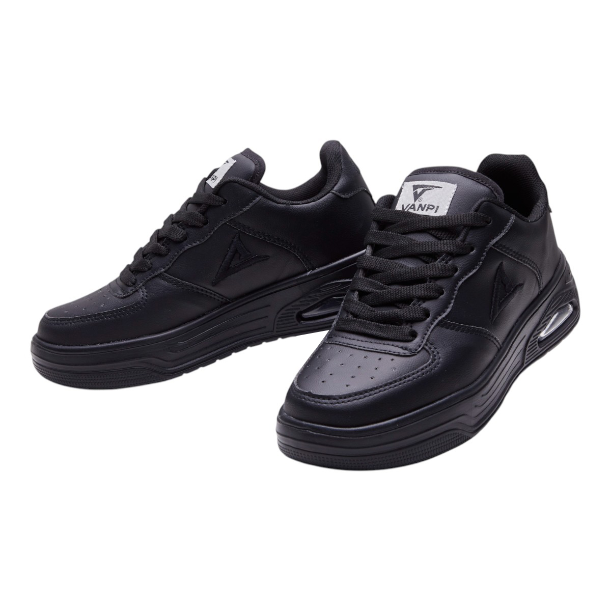 Foto 4 | Tenis Calzado Watanabe Color Negro Tipo Piel