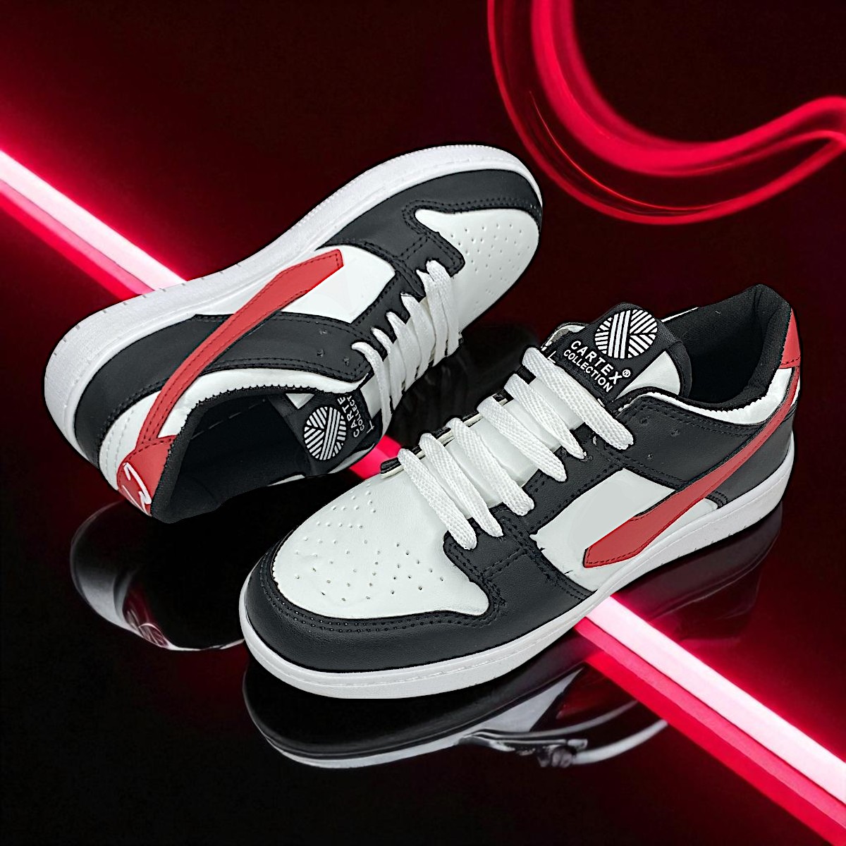 Foto 3 pulgar | Tenis Blancos De Diseño Icónico Para Outfit Casual O Deportivo
