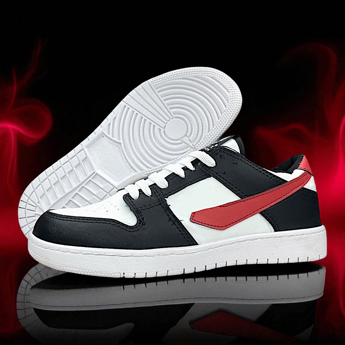 Foto 7 pulgar | Tenis Blancos De Diseño Icónico Para Outfit Casual O Deportivo
