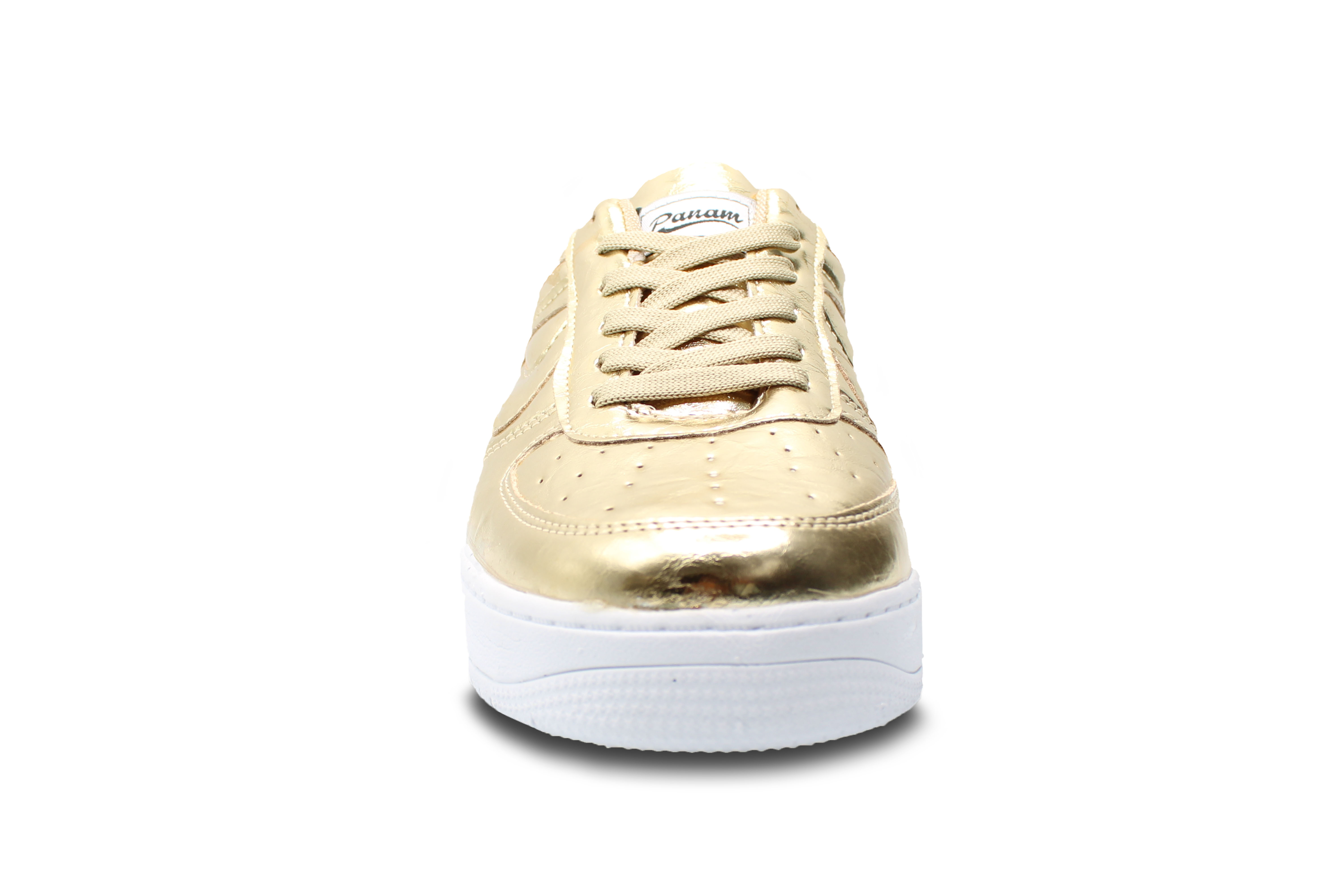 Foto 4 pulgar | Tenis Unisex Panam Meztli Ultra Dorado