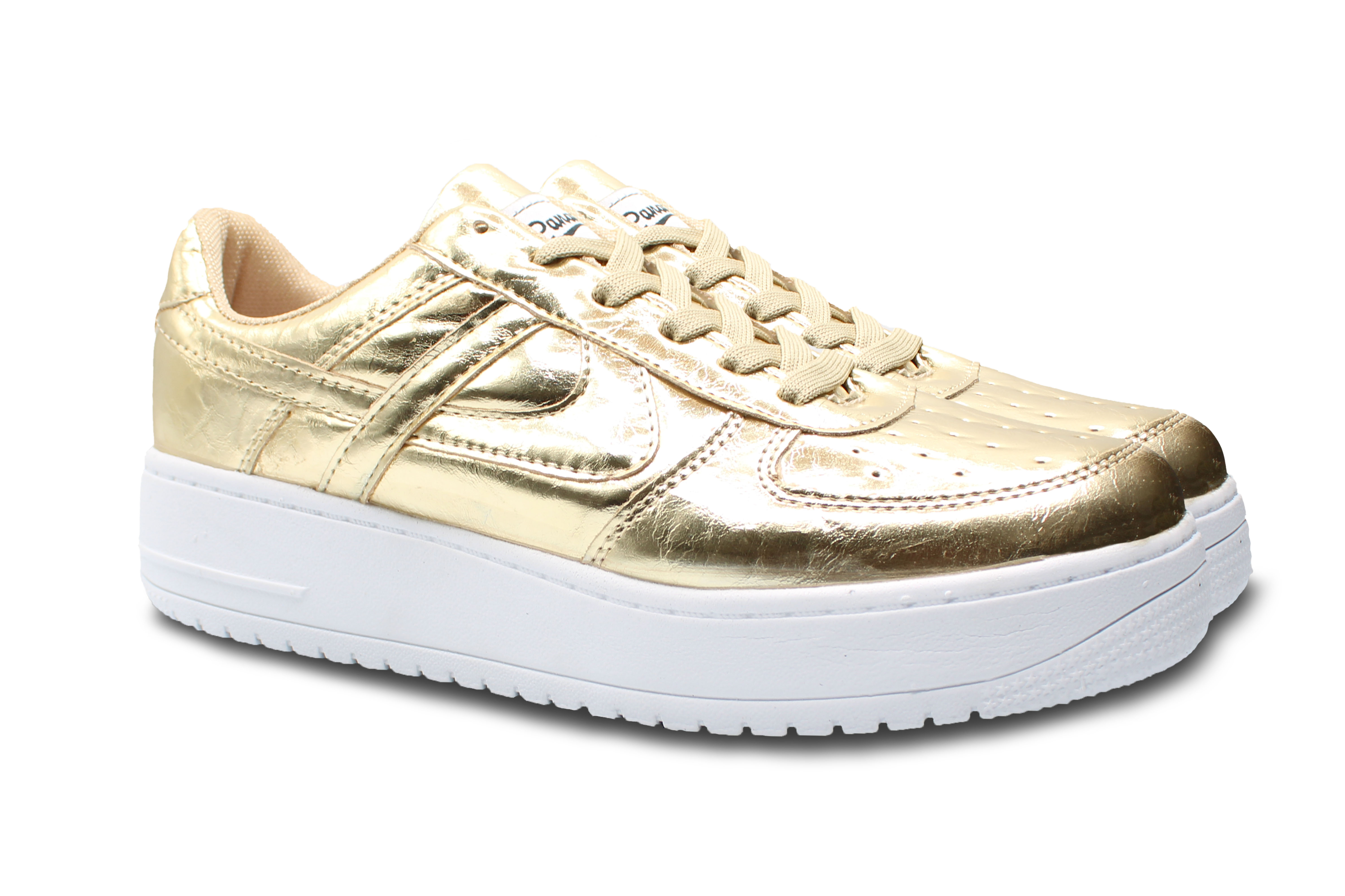 Foto 5 | Tenis Unisex Panam Meztli Ultra Dorado