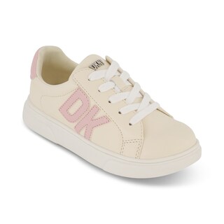 Foto 1 | Tenis Dkny Celia Bonnie Para Mujer Color Beige Con Rosa