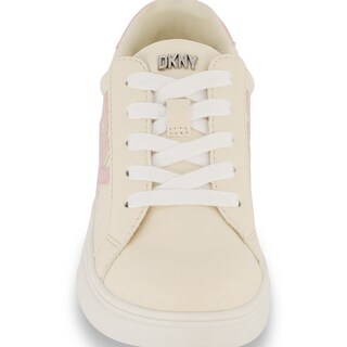 Foto 3 | Tenis Dkny Celia Bonnie Para Mujer Color Beige Con Rosa