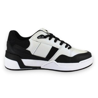 Foto 3 | Tenis Casual Blanco Negro Mujer Canter Newk