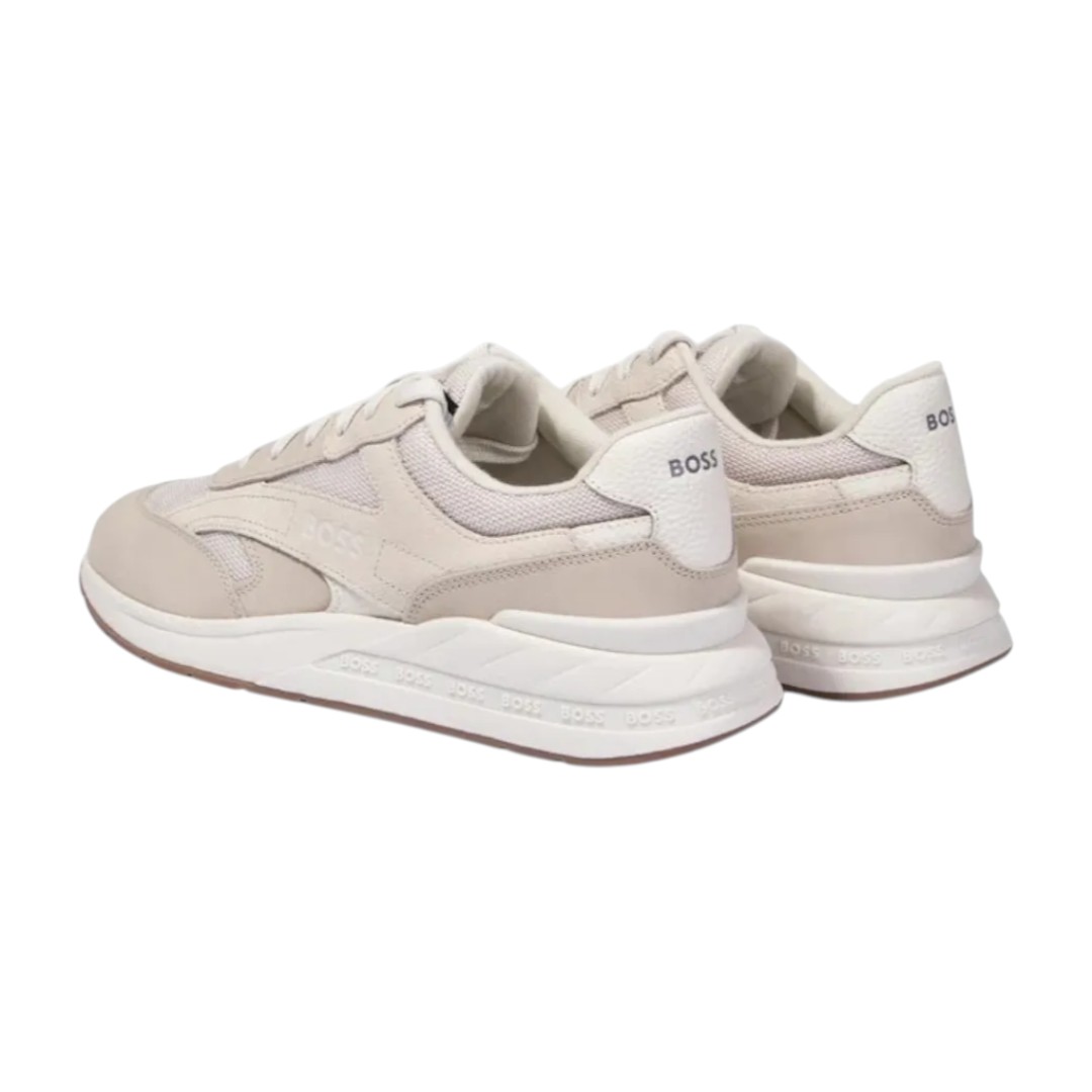 Foto 5 pulgar | Tenis Hugo Boss Kurt Runn Color Beige Para Hombre - Original