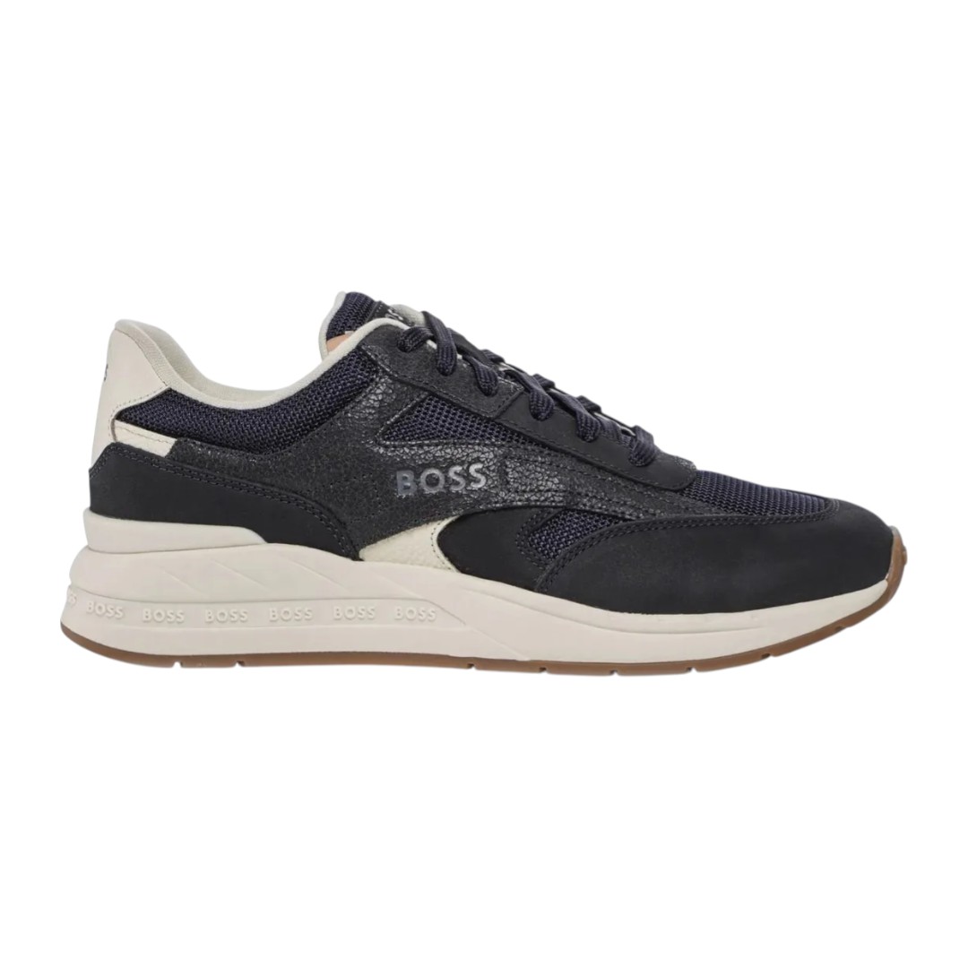 Foto 1 | Tenis Kurt Runn Hugo Boss Color Negro De Hombre - Original