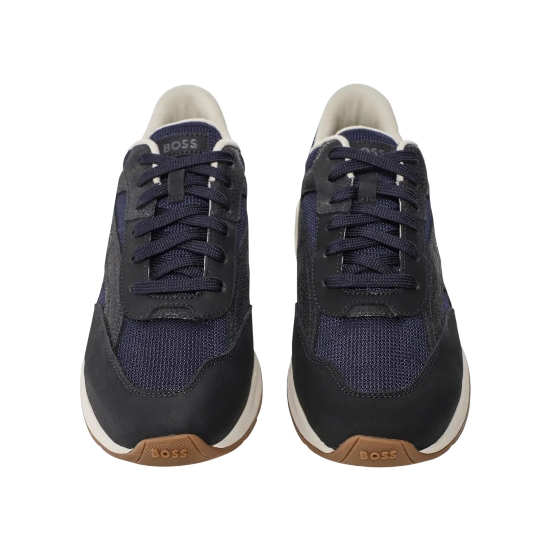 Foto 3 | Tenis Kurt Runn Hugo Boss Color Negro De Hombre - Original