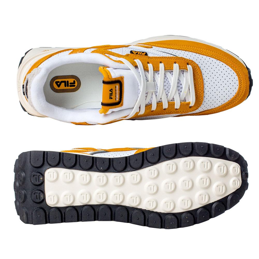 Foto 2 | Tenis Fila Renno Premium - 1rm02181720 - Naranja - Hombre Naranja