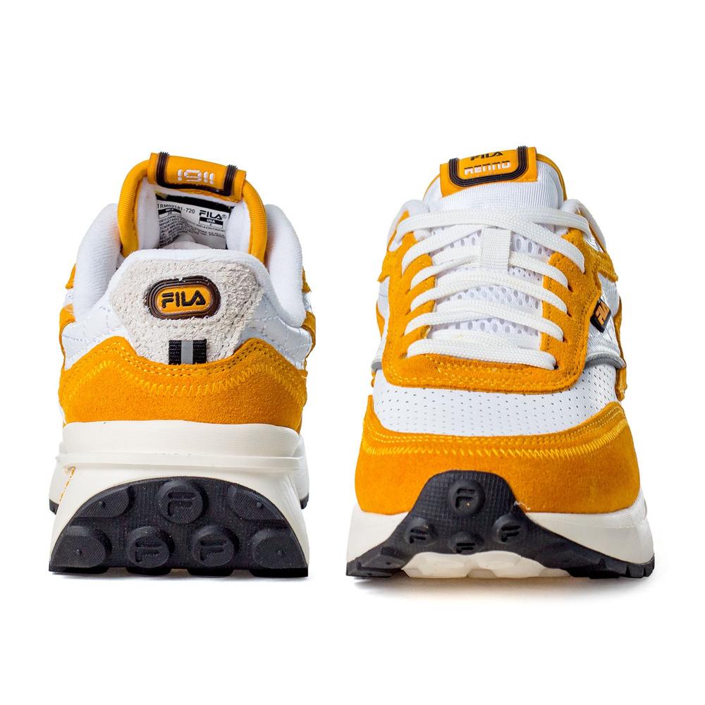 Foto 4 pulgar | Tenis Fila Renno Premium - 1rm02181720 - Naranja - Hombre Naranja