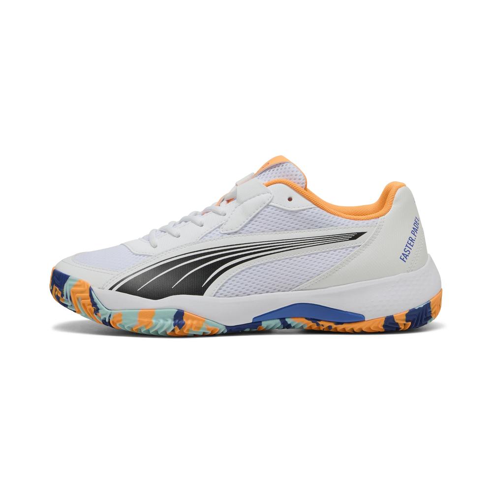 Foto 2 pulgar | Tenis Puma Nova Court Unisex Naranja Claro