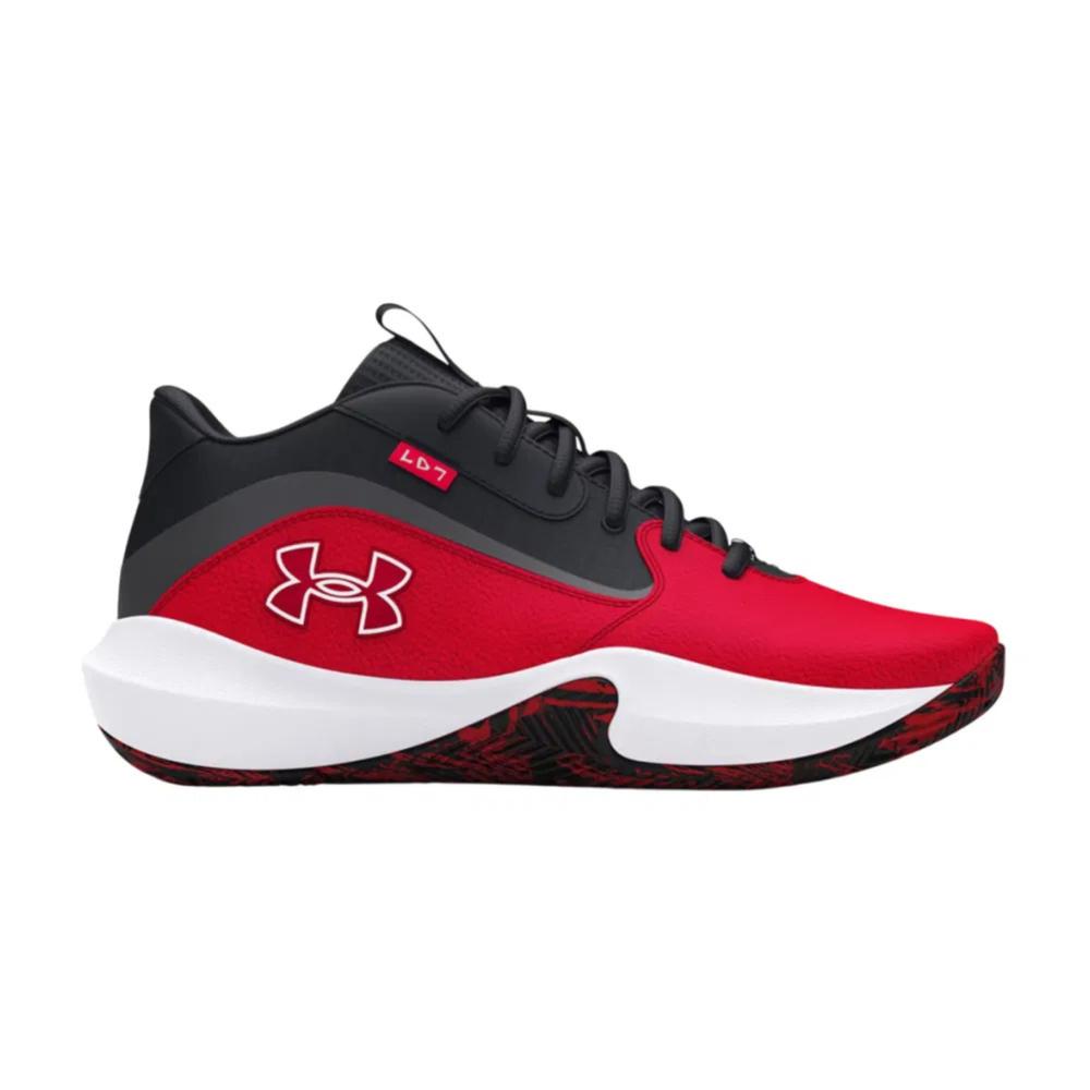 Foto 2 pulgar | Tenis Under Armour Ua Lockdown 7-red Unisex Moderno Rojo