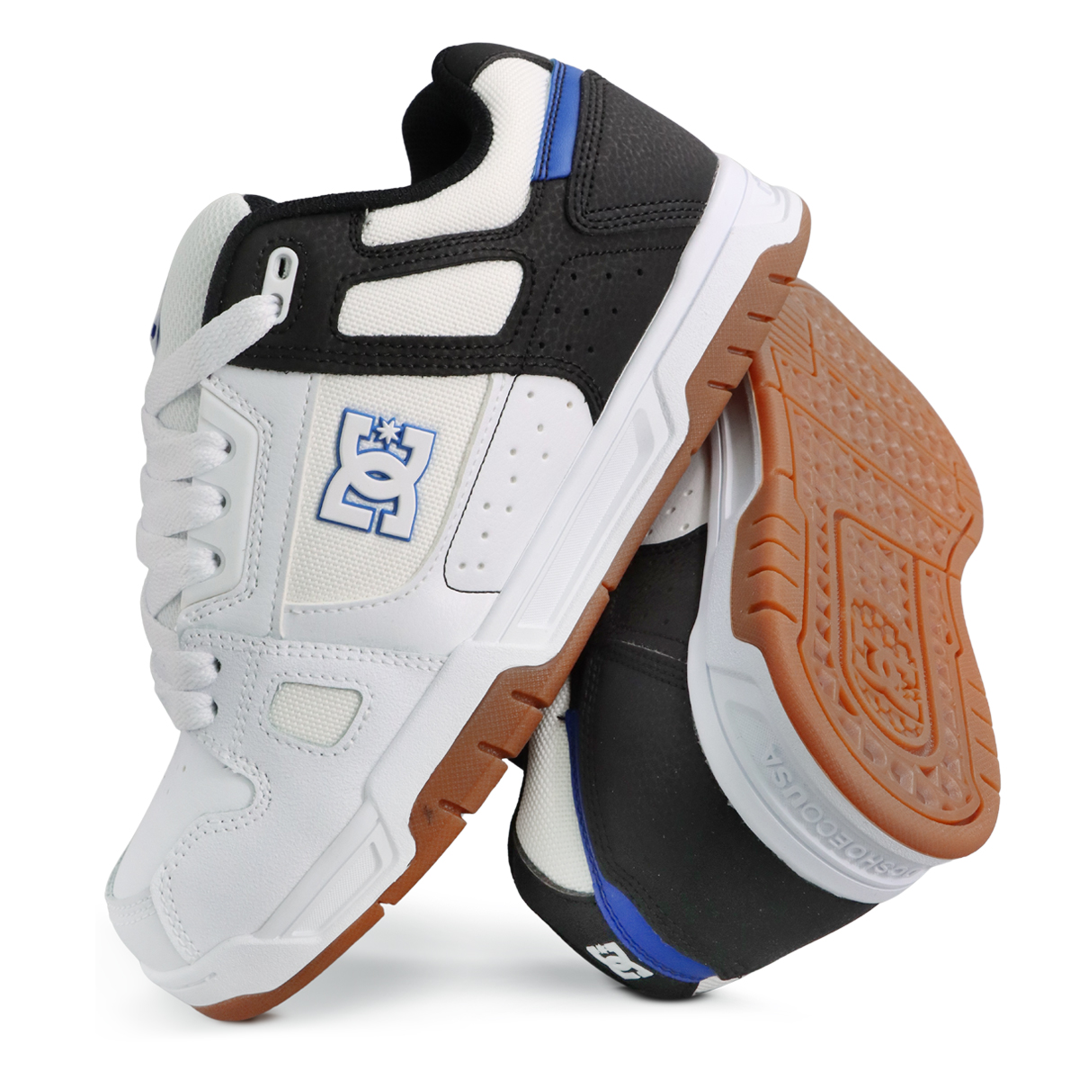 Foto 5 pulgar | Tenis Dc Stag Blancos Para Hombre