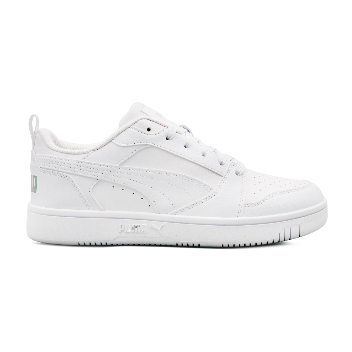 Tenis Casuales Puma Rebound V6 Blanco Para Hombre