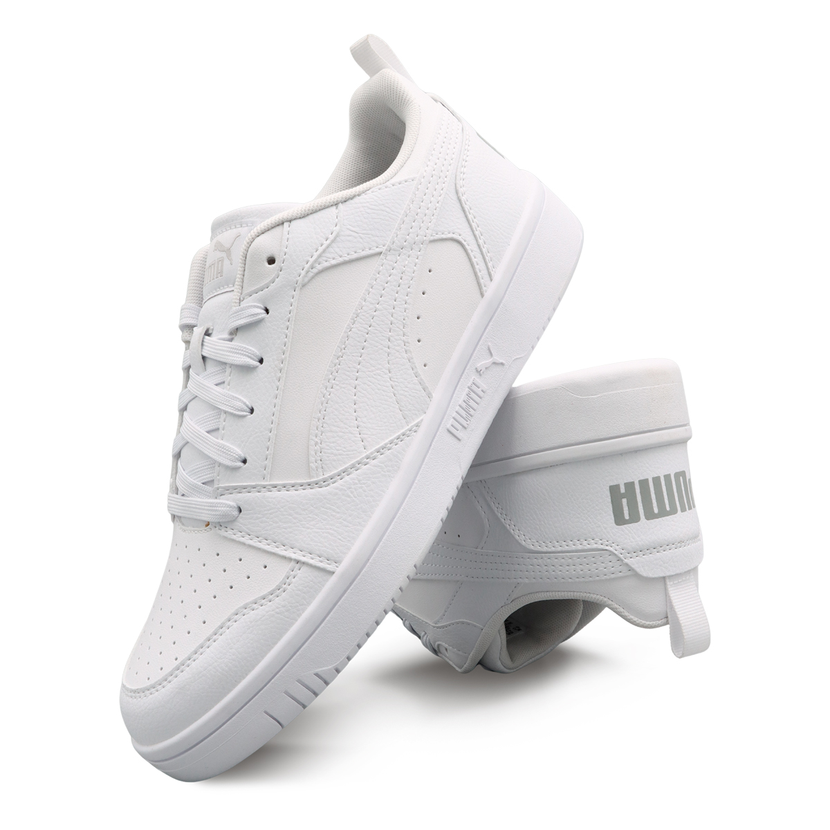 Foto 4 pulgar | Tenis Casuales Puma Rebound V6 Blanco Para Hombre
