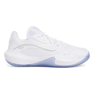 Foto 1 | Tenis Under Armour Ua Lockdown 7 Low Unisex Deportivo Blanco