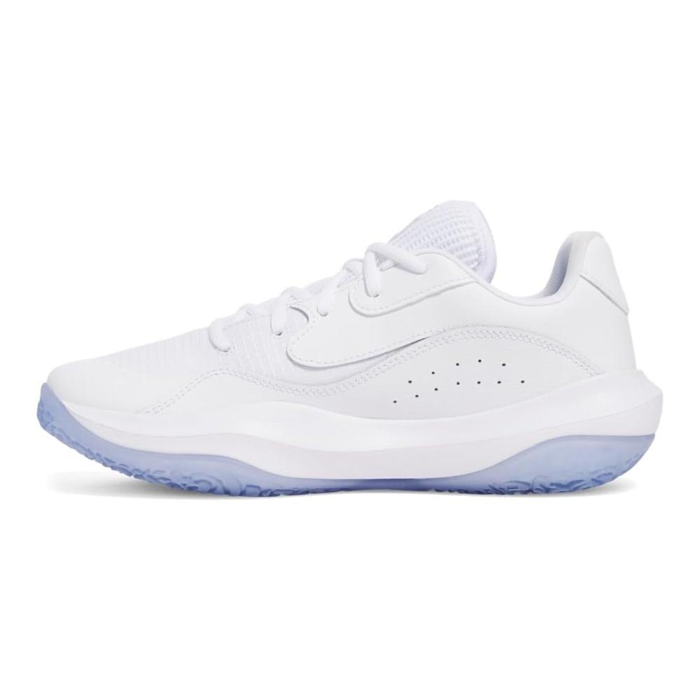 Foto 3 pulgar | Tenis Under Armour Ua Lockdown 7 Low Unisex Deportivo Blanco