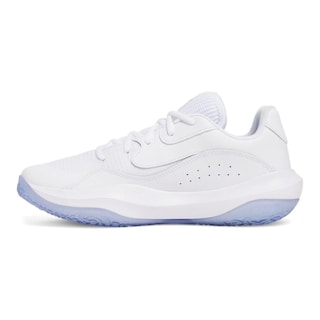 Foto 2 | Tenis Under Armour Ua Lockdown 7 Low Unisex Deportivo Blanco