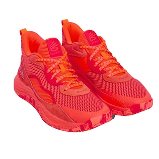 Foto 2 | Tenis Under Armour Curry 3z 24 Sde Unisex Deportivo Rojo