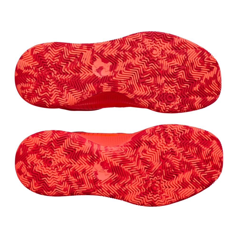Foto 4 pulgar | Tenis Under Armour Curry 3z 24 Sde Unisex Deportivo Rojo