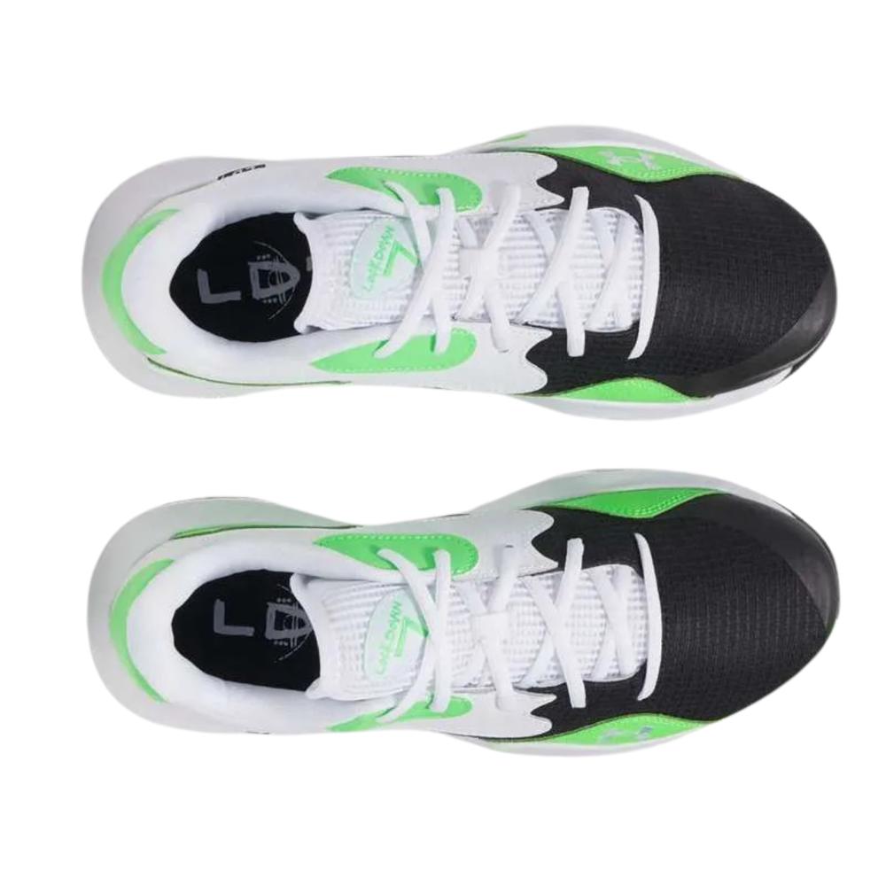 Foto 5 pulgar | Tenis Under Armour Ua Lockdown 7 Low Unisex Sport Blanco