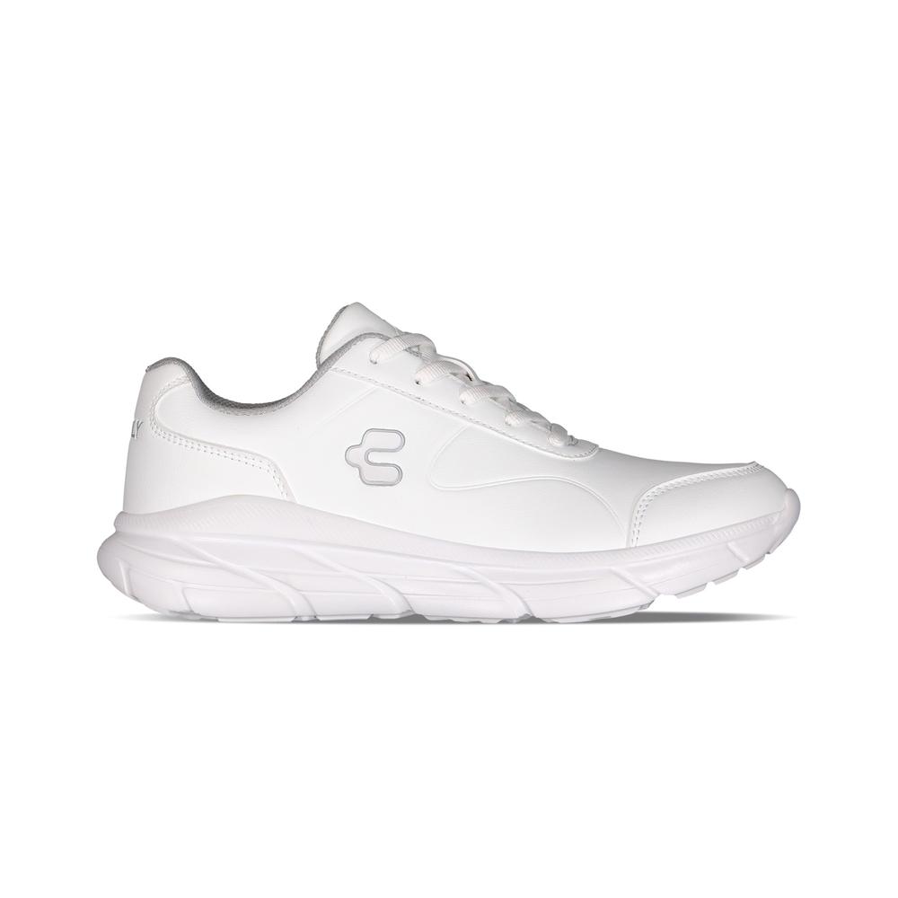 Foto 2 pulgar | Tenis Charly Relax Walking Hombre Minimalista Blanco