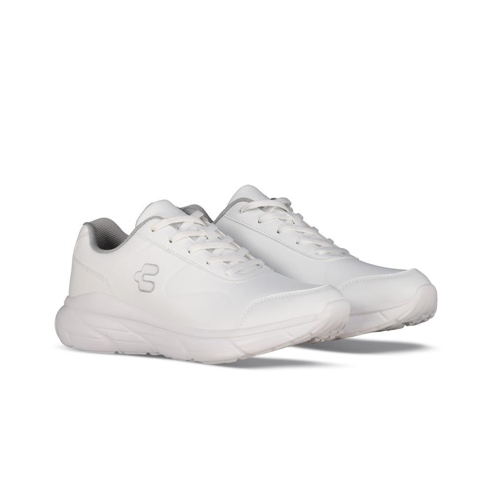 Foto 6 pulgar | Tenis Charly Relax Walking Hombre Minimalista Blanco