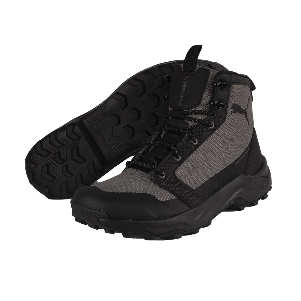 Foto 3 | Botas Para Trail Puma Boulder Wtr Unisex Gris Oscuro