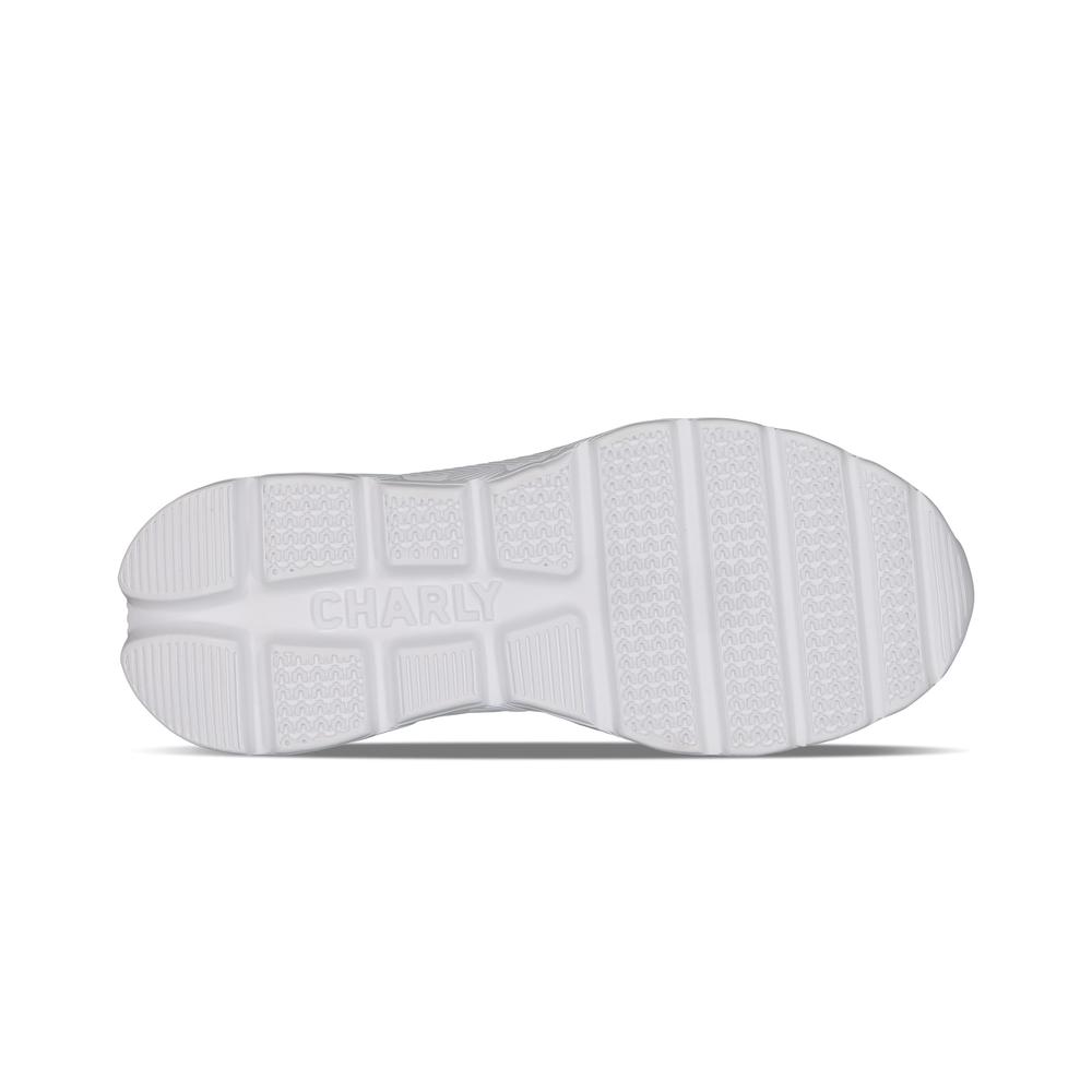 Foto 4 pulgar | Tenis Charly Relax Walking Hombre Transpirables Blanco