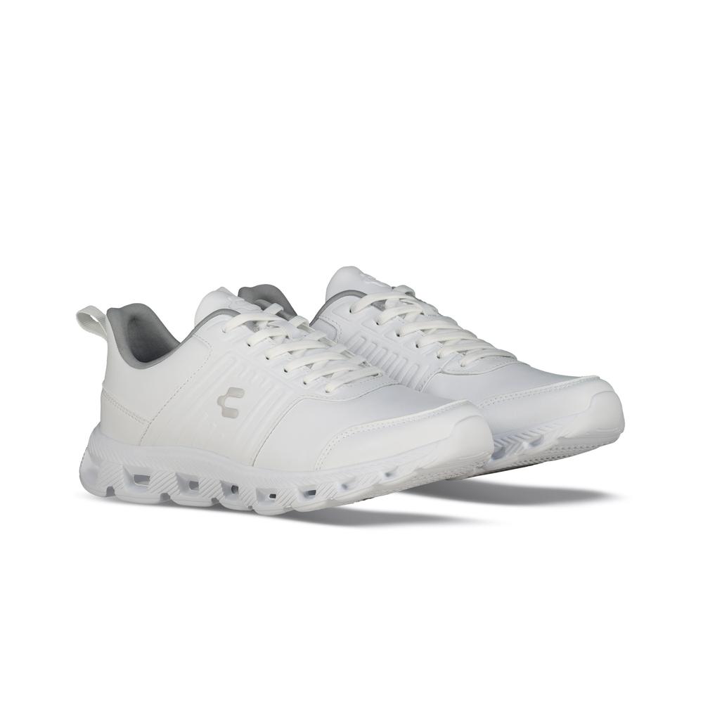 Foto 6 pulgar | Tenis Charly Relax Walking Hombre Transpirables Blanco