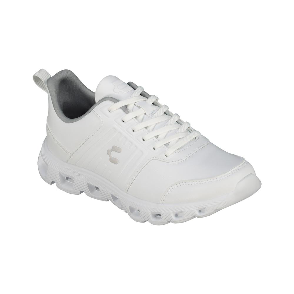 Foto 7 pulgar | Tenis Charly Relax Walking Hombre Transpirables Blanco