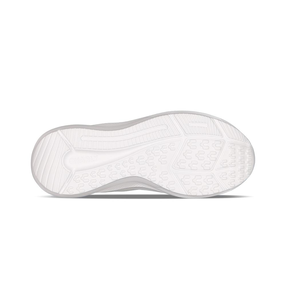 Foto 4 pulgar | Tenis Charly Sport Running Hombre Ultraligeros Blanco