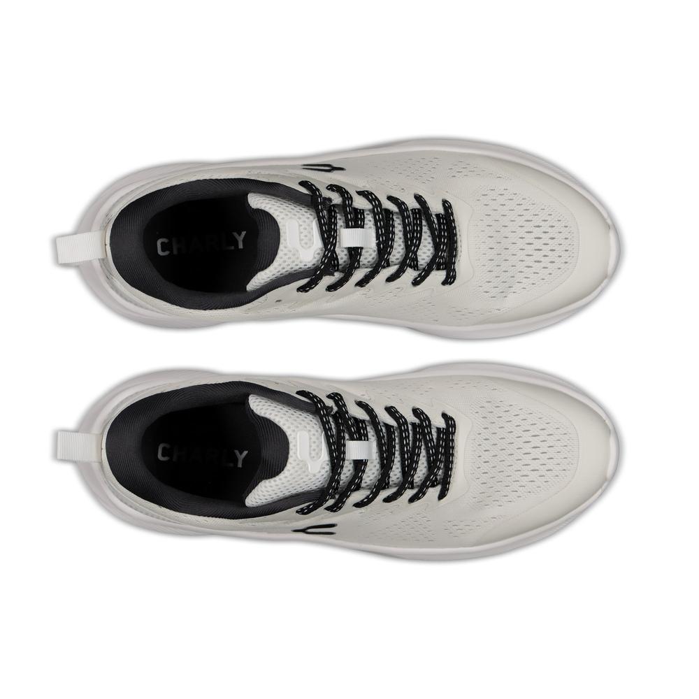 Foto 5 pulgar | Tenis Charly Sport Running Hombre Ultraligeros Blanco