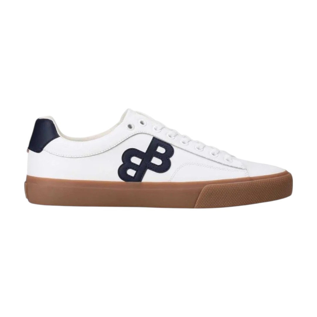 Tenis Boss Casuales Big Logo Aiden Tenn De Hombre Color Blanco - Original