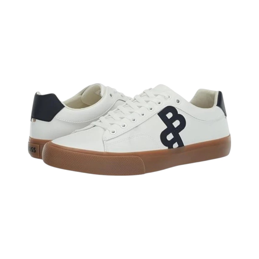 Foto 3 pulgar | Tenis Boss Casuales Big Logo Aiden Tenn De Hombre Color Blanco - Original