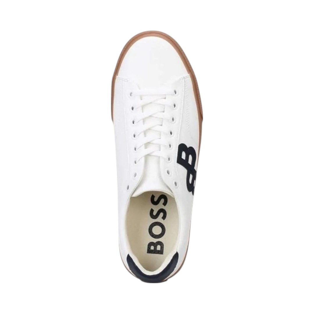 Foto 5 pulgar | Tenis Boss Casuales Big Logo Aiden Tenn De Hombre Color Blanco - Original