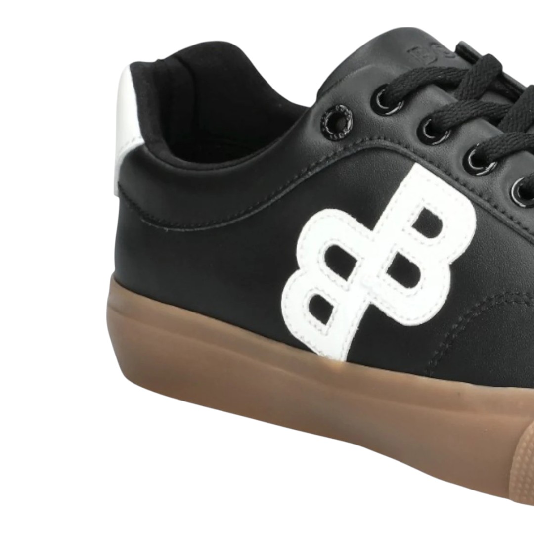 Foto 5 pulgar | Tenis Hugo Boss Aiden Casuales Logo Color Negro De Hombre - Original