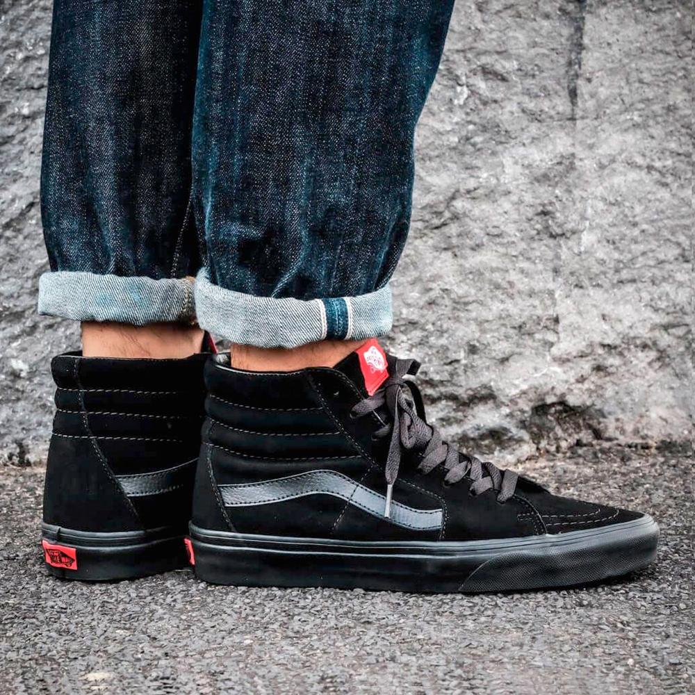 Foto 8 pulgar | Tenis Vans Sk8 Hi - 0d5ibka - Negro - Unisex Negro