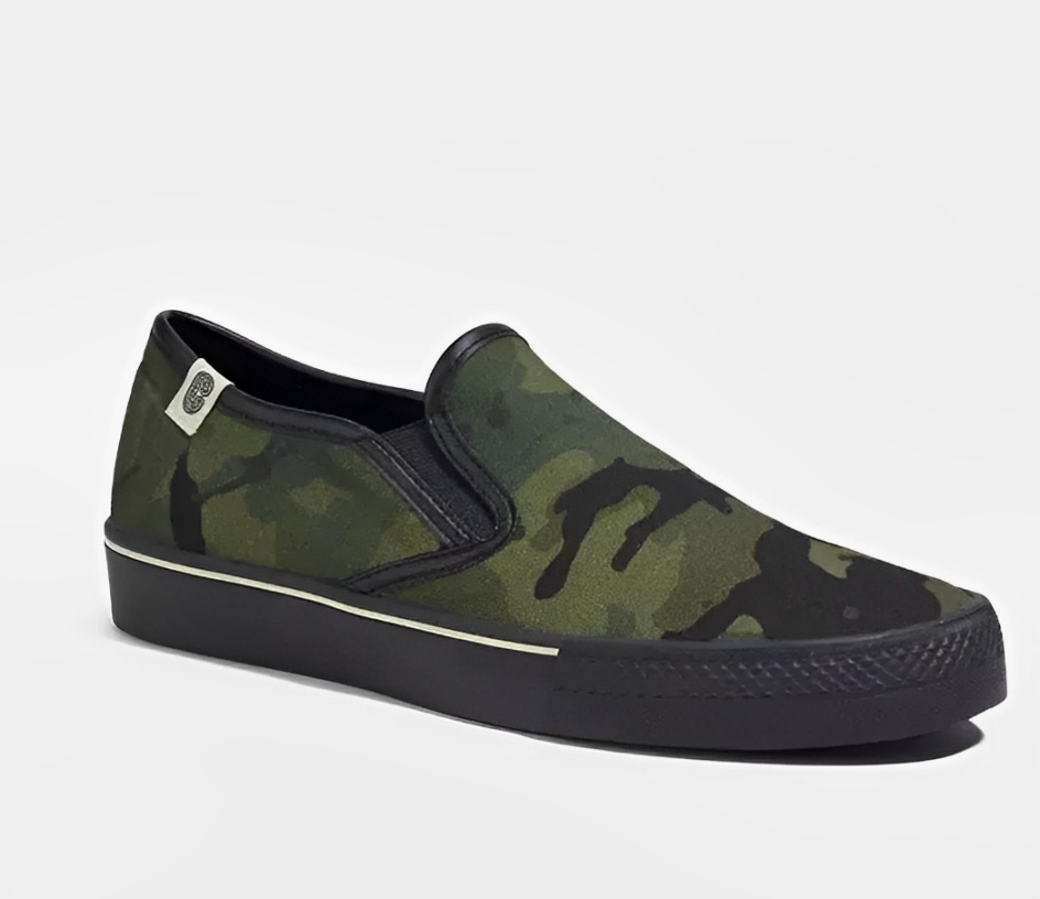 Tenis Coach Camuflaje Metedera Ca011 De Hombre - Original