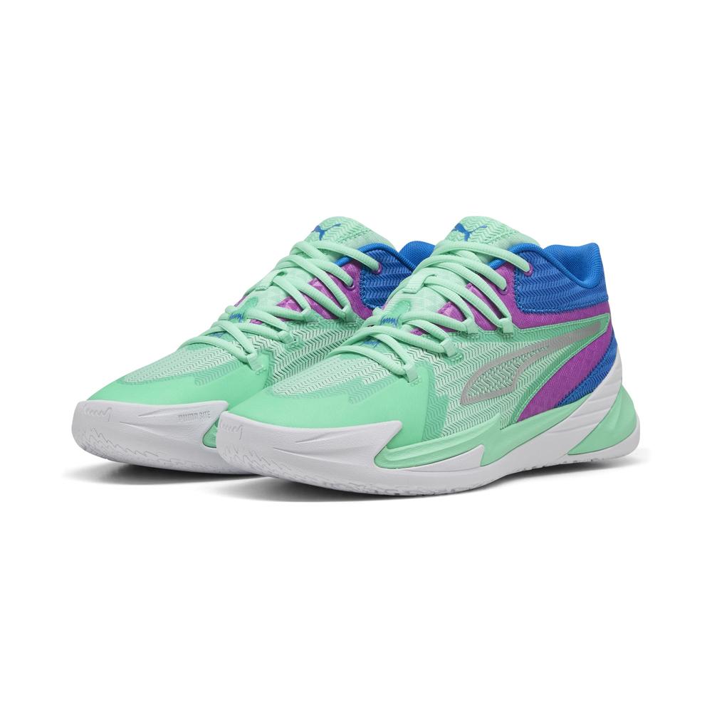 Foto 4 pulgar | Tenis Para Basquetball Puma Dagger Unisex Turquesa