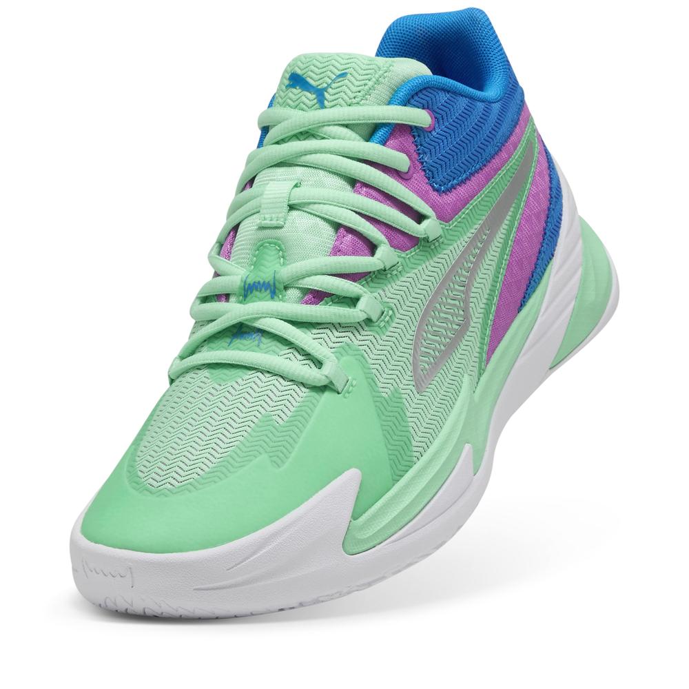 Foto 5 pulgar | Tenis Para Basquetball Puma Dagger Unisex Turquesa