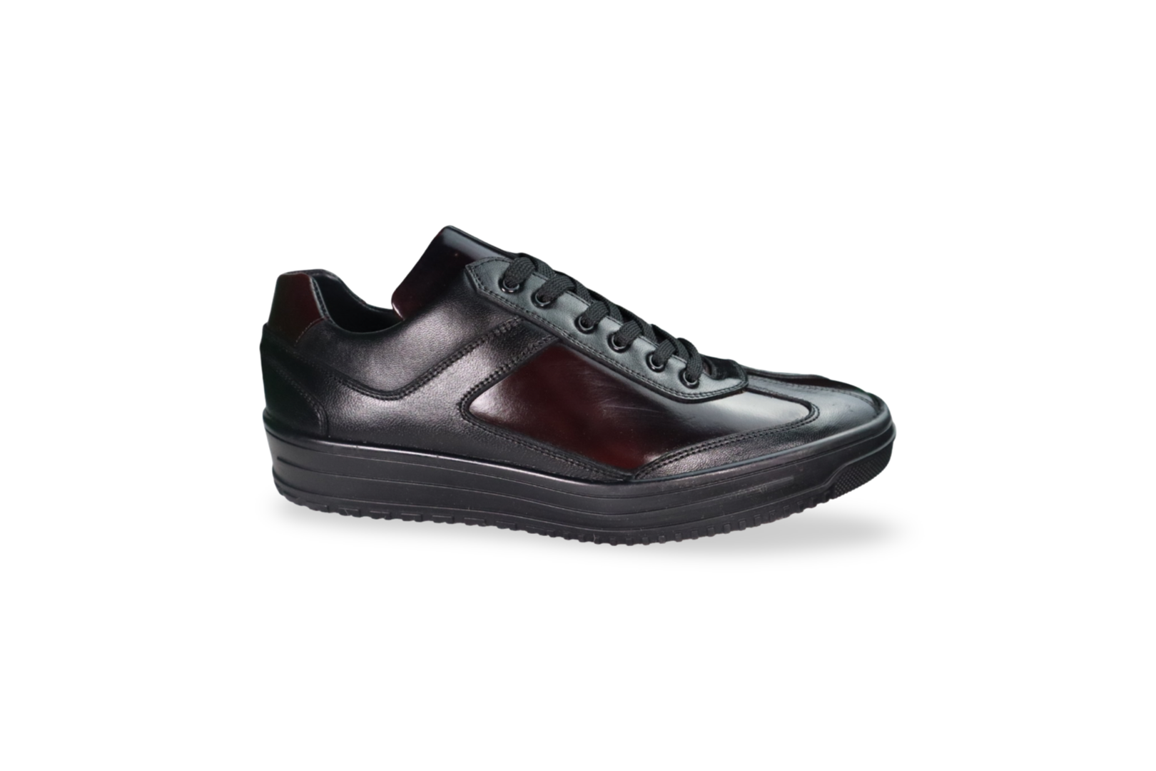 Foto 2 pulgar | Tenis Hombre Benissimo 33532 Piel Negro Casual